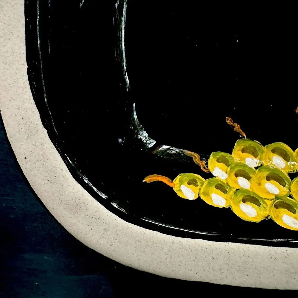 Tuscan majolica collector mano